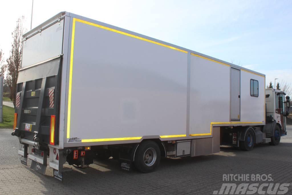 AMT CI100 - Nedbygget isoleret City BOX trailer M/lift Kofferauflieger