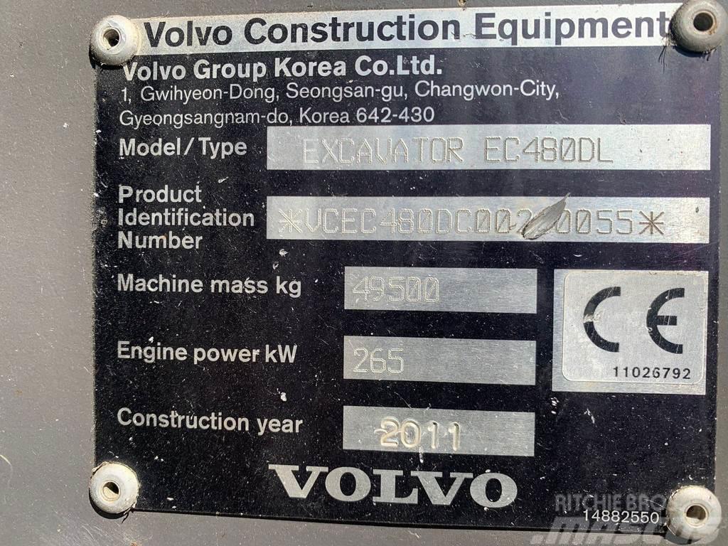 Volvo EC480DL Excavator pe Senile Spezialbagger