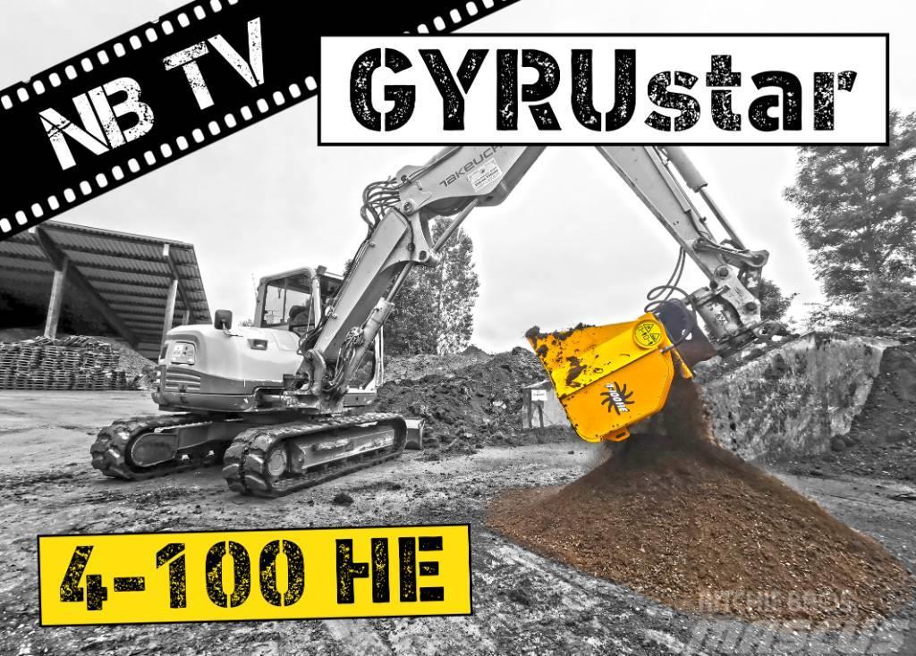 Gyru-Star 4-100HE | Siebschaufel Bagger ab 7 t Siebschaufeln