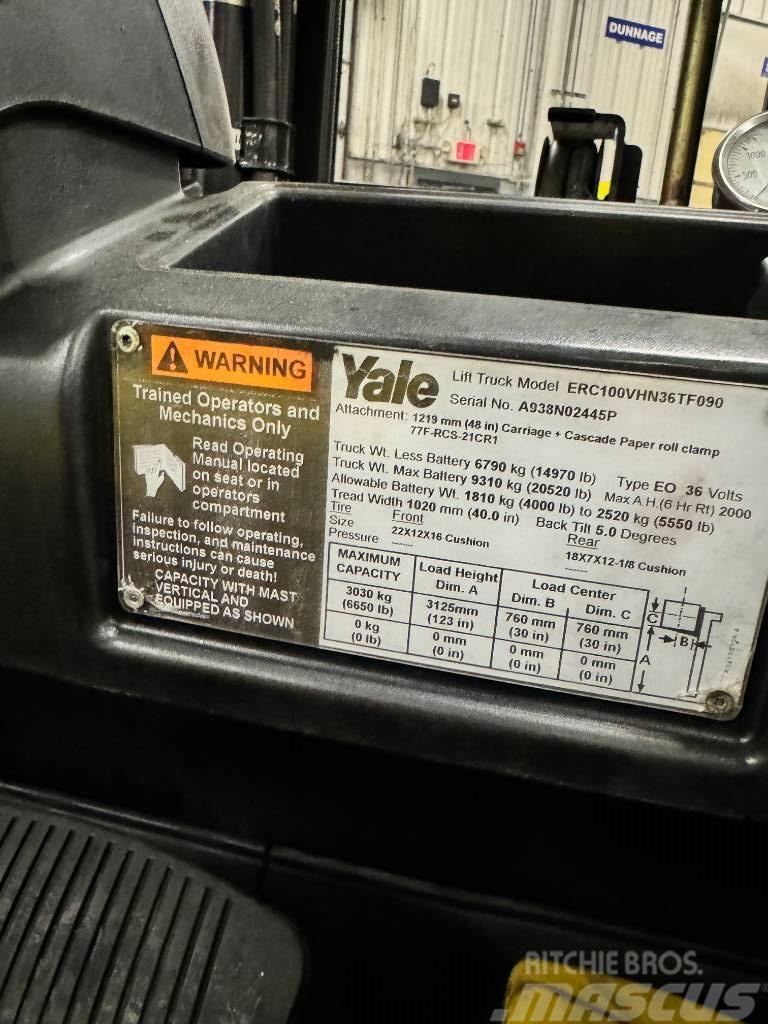 Yale ERC100VH Elektro Stapler