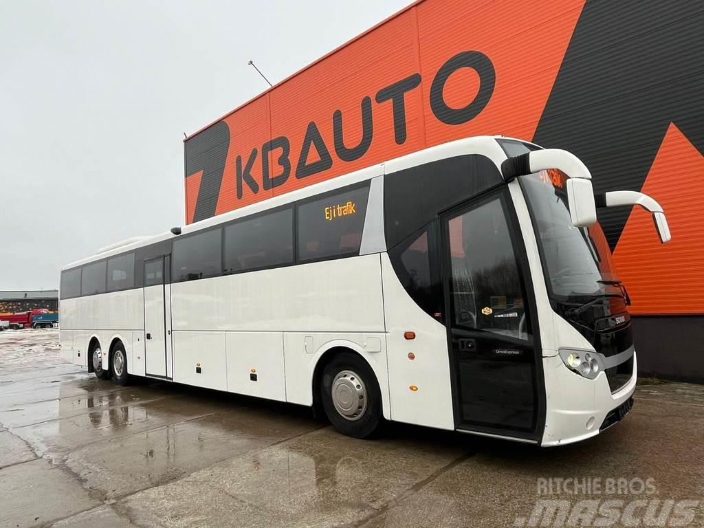 Scania K 340 6x2*4 55 SEATS / AC / AUXILIARY HEATER / WC Reisebusse