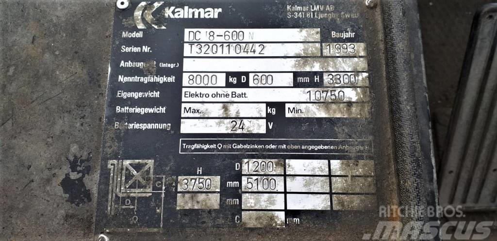  Wózek widłowy KALMAR DC 8 - 600 N Diesel Stapler