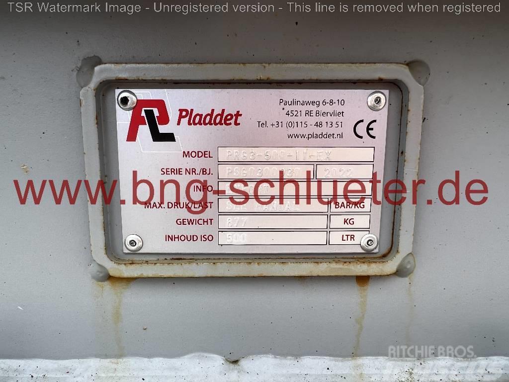 Pladdet PRG 3-500 EX -werkneu- Greifer
