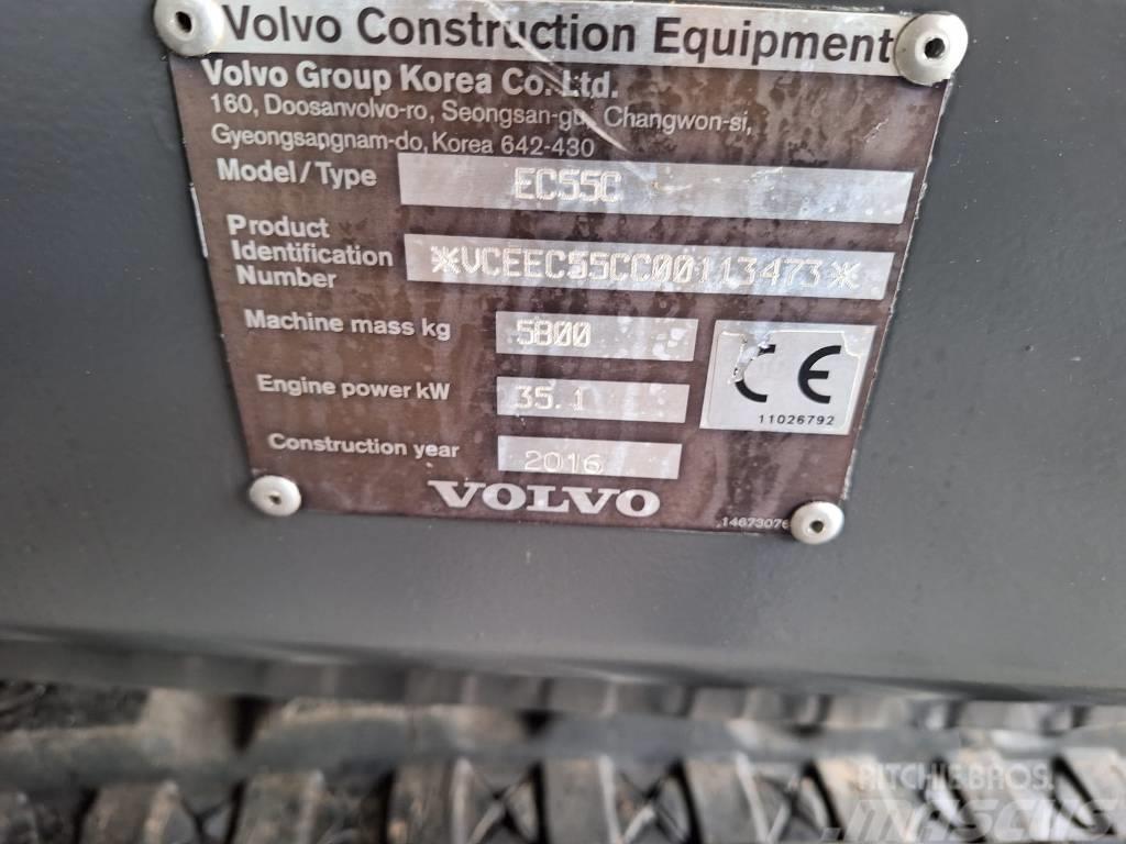 Volvo EC 55 C Minibagger < 7t