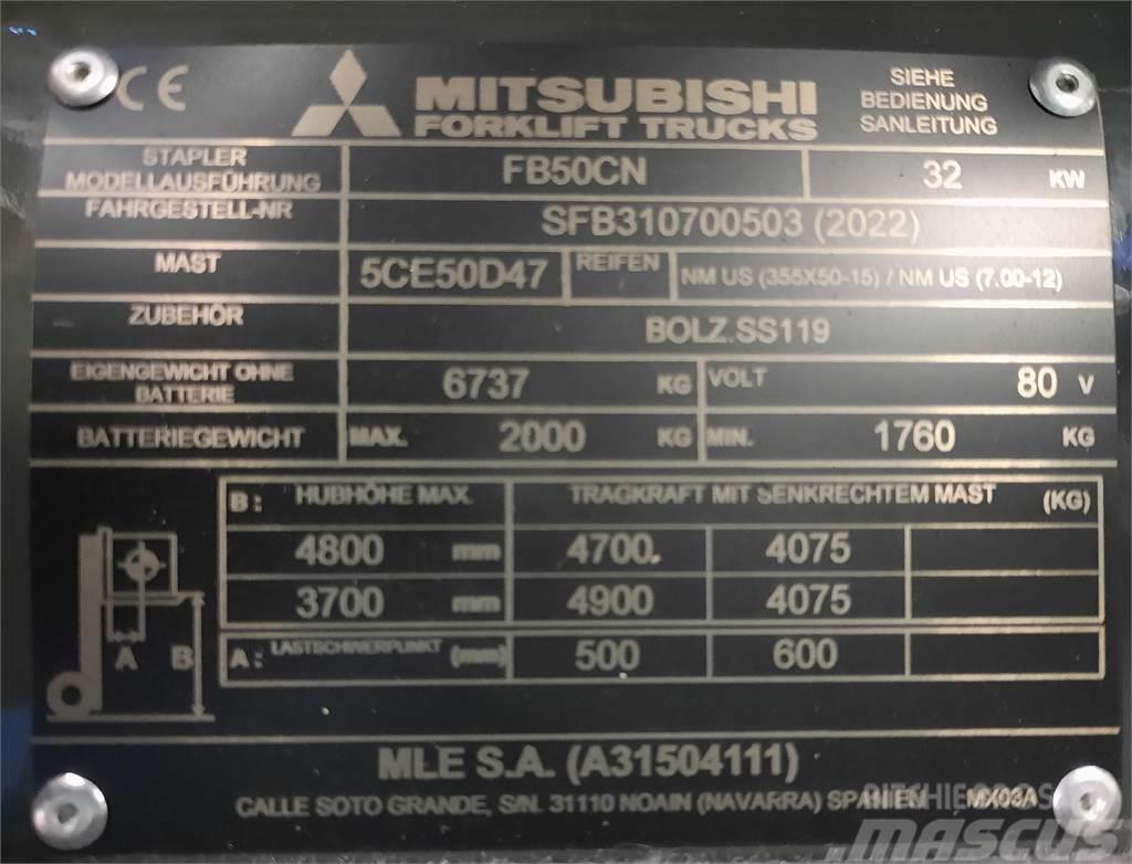 Mitsubishi FB50CN Elektro Stapler