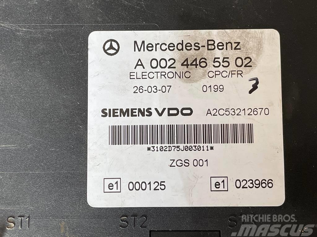 Mercedes-Benz ΕΓΚΕΦΑΛΟΣ - ΠΛΑΚΕΤΑ  CPC/FR A0024465502 Elektronik