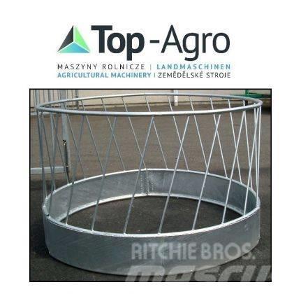 Top-Agro (RRF24) Round feeder, galvanized for 24 sheep, NEW Fütterungsautomaten