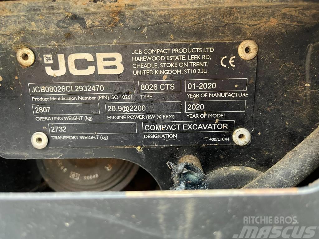 JCB 8026 Minibagger < 7t