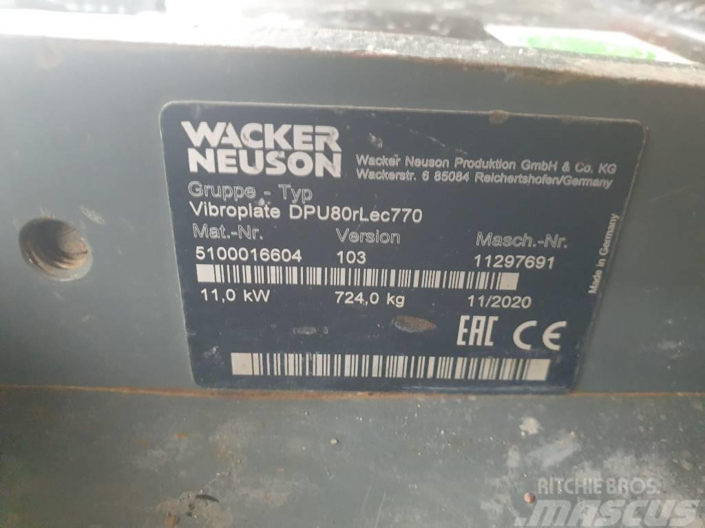 Wacker Neuson DPU80rLec770 Vibrationsgeräte