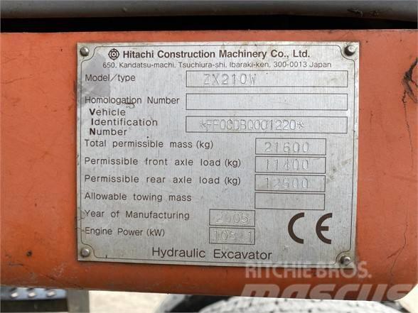 Hitachi ZX 210 W Mobilbagger