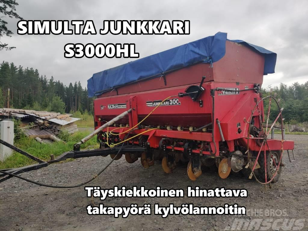 Simulta Junkkari S3000HL kylvölannoitin - VIDEO Drillmaschinenkombination