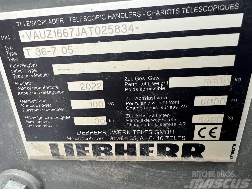 Liebherr T36-7 Teleskoplader