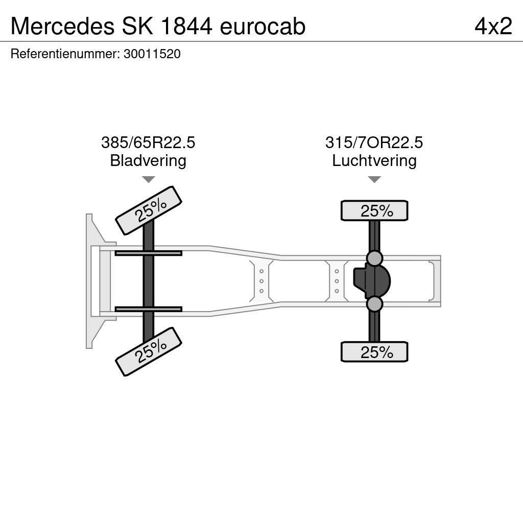 Mercedes-Benz SK 1844 eurocab Sattelzugmaschinen