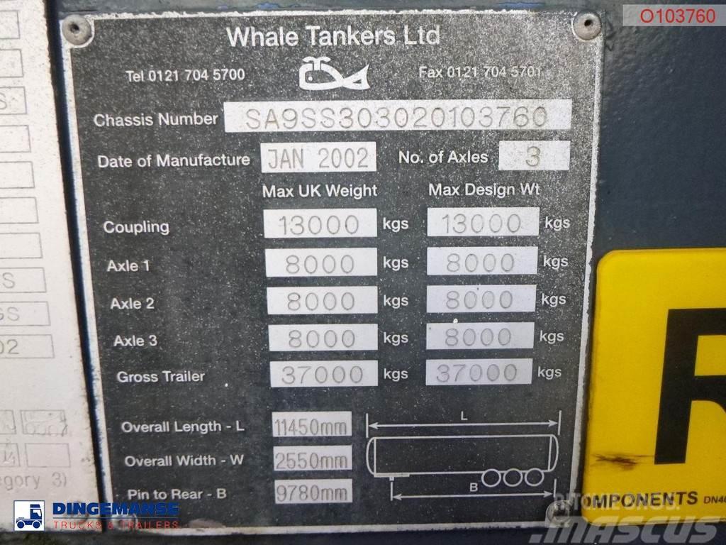  WHALE Vacuum tank inox 30 m3 / 1 comp + pump Staubsauger