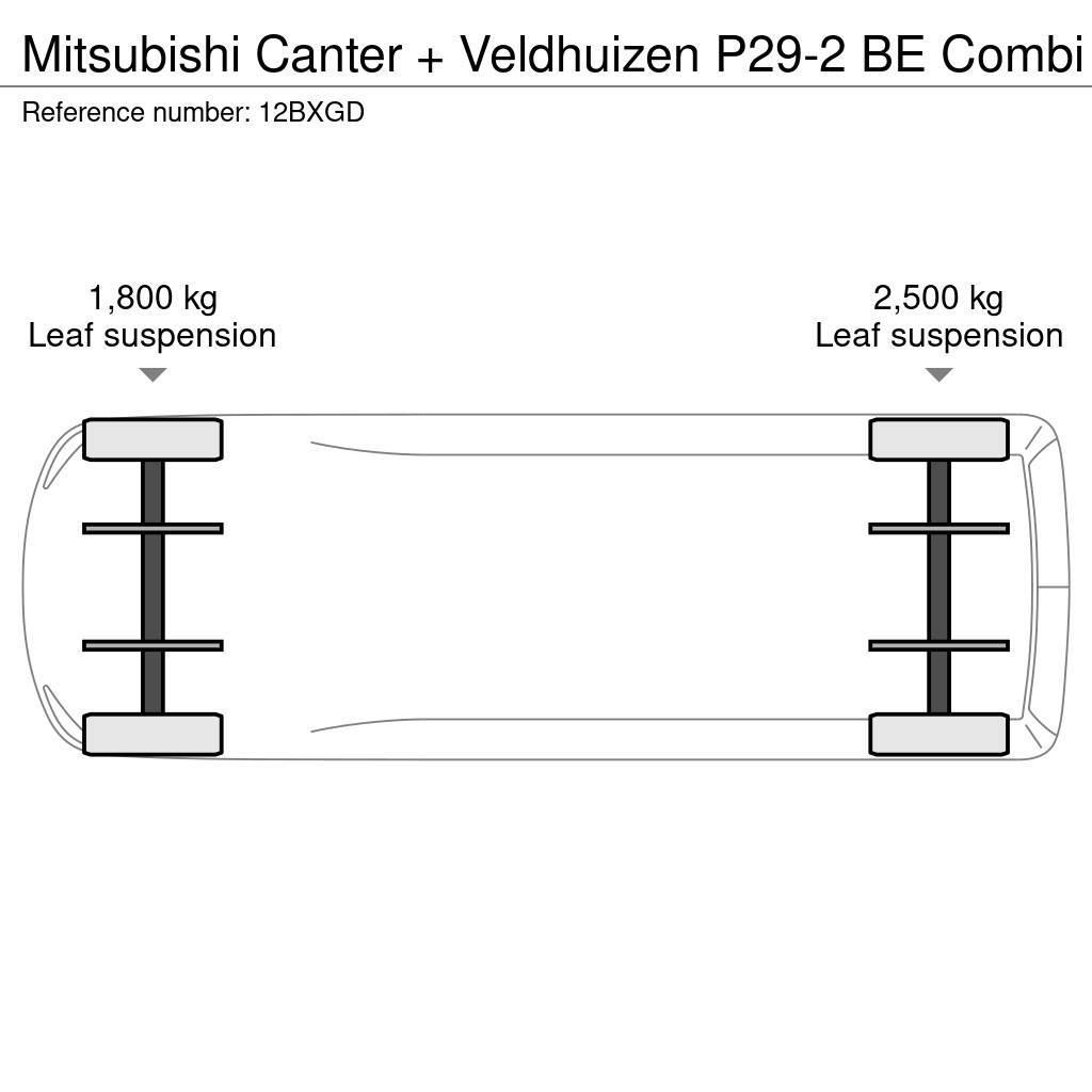 Mitsubishi Canter + Veldhuizen P29-2 BE Combi Andere Transporter
