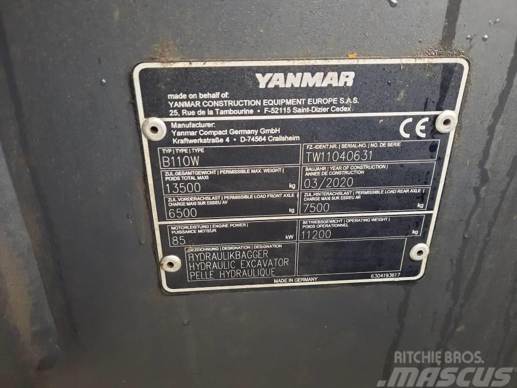 Yanmar B 110 W Mobilbagger