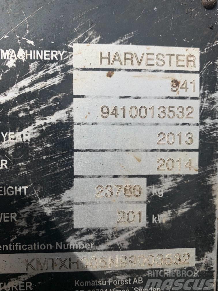 Komatsu 941.1 Harvester