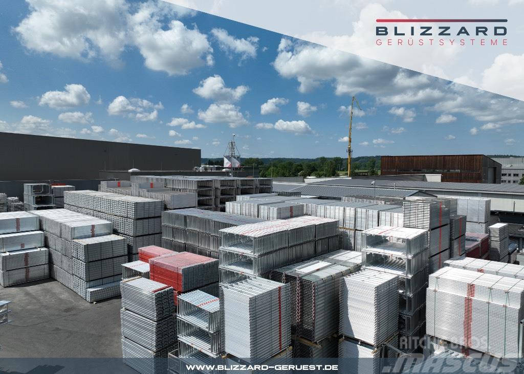 162,71 m² Neues Blizzard Stahlgerüst Blizzard S70 Gerüste & Zubehör