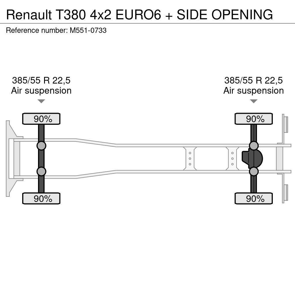 Renault T380 4x2 EURO6 + SIDE OPENING Kastenaufbau