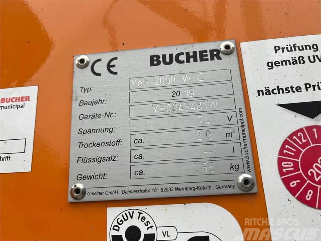 Bucher Gmeiner Streuer Streuautomat Yeti 2000 W E Andere Kommunalmaschinen