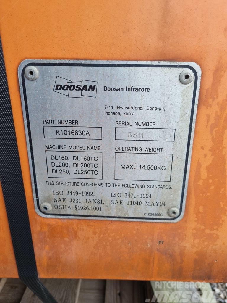 Doosan DL 250 CAB Radlader