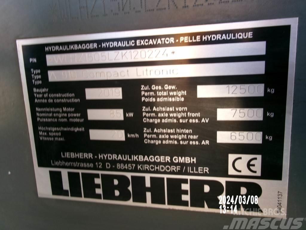Liebherr A 910 Compact Litronic Mobilbagger