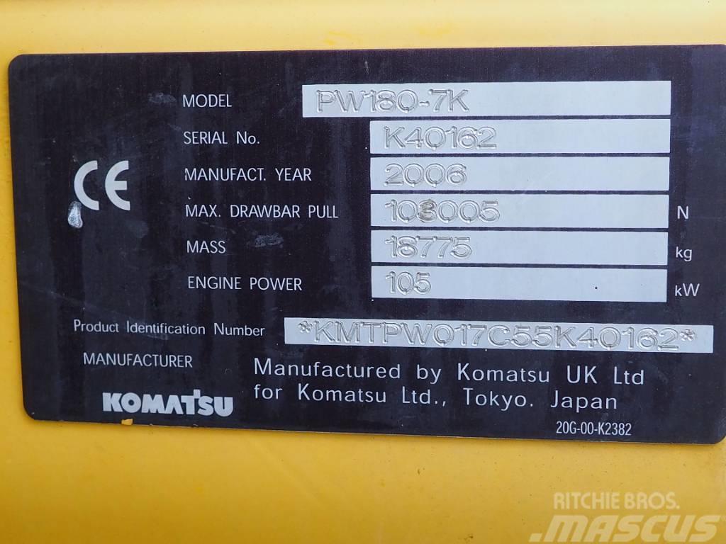 Komatsu PW180-7K Mobilbagger