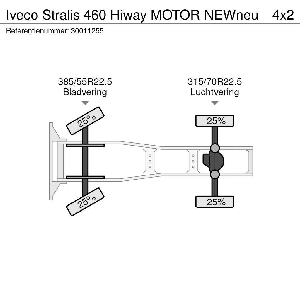 Iveco Stralis 460 Hiway MOTOR NEWneu Sattelzugmaschinen