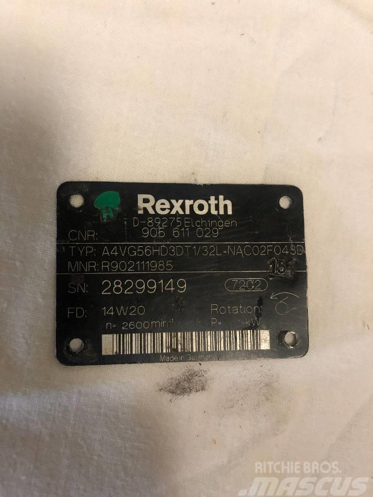 Rexroth A4VG56HD3DT1/32L-NAC02FO43D Andere Zubehörteile