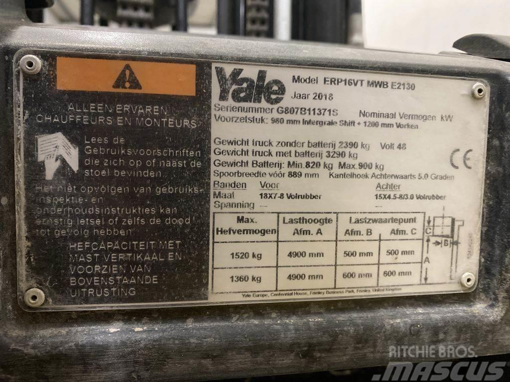 Yale ERP16VT Elektro Stapler