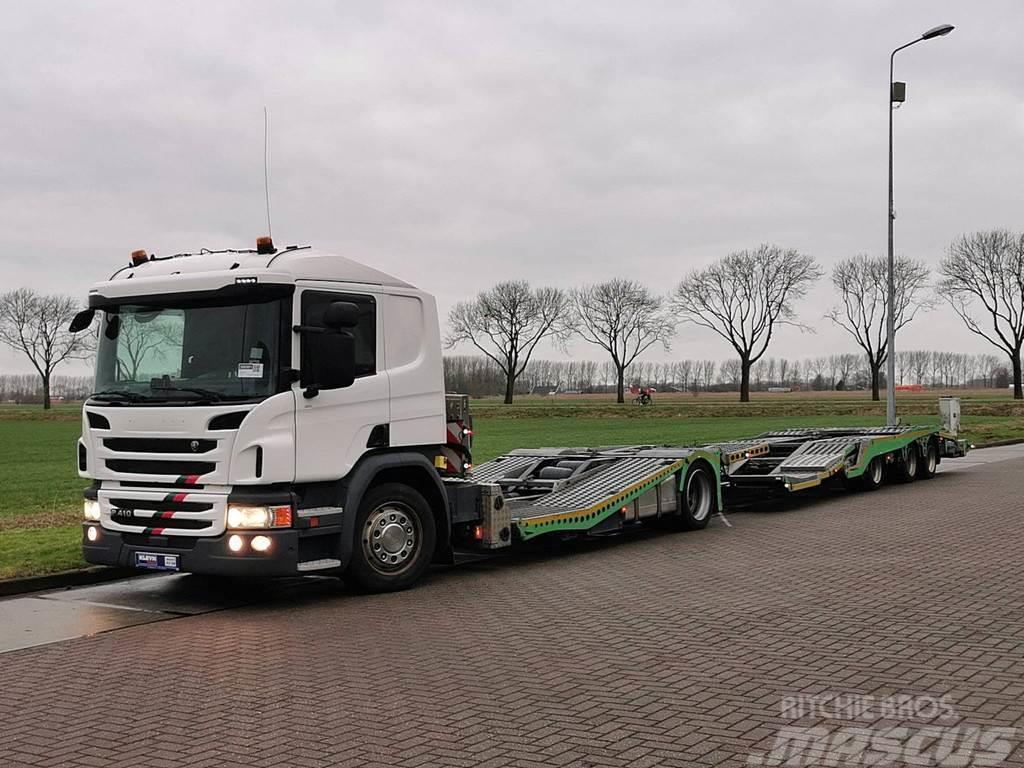Scania P410 truck transporter Autotransporter