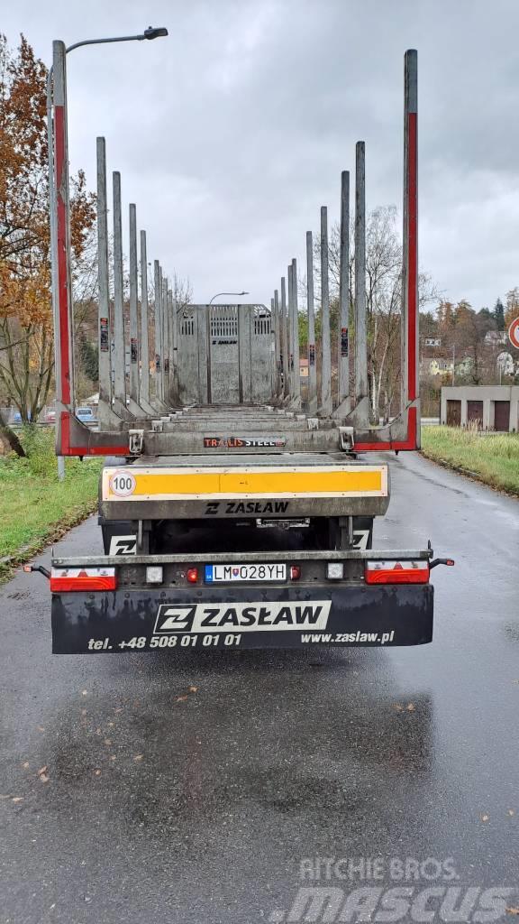 Zaslaw D 651 A Holztransportauflieger