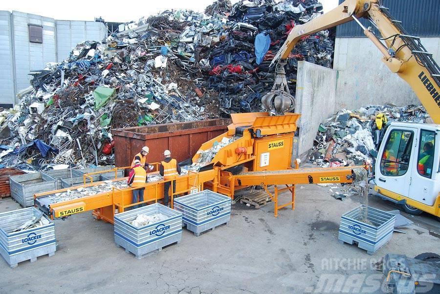Stauss 2020 plus Container Sortieranlage - fabriksneu Sortieranlage / Abfallsortieranlage