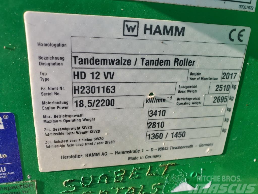 Hamm HD 12 VV Tandemwalzen