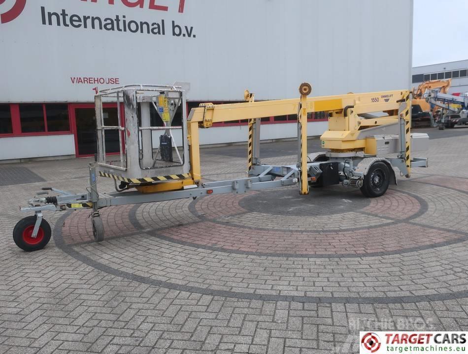 Ommelift Omme 1550EX Articulated Electric Boom Lift 1530cm Anhänger-Arbeitsbühnen