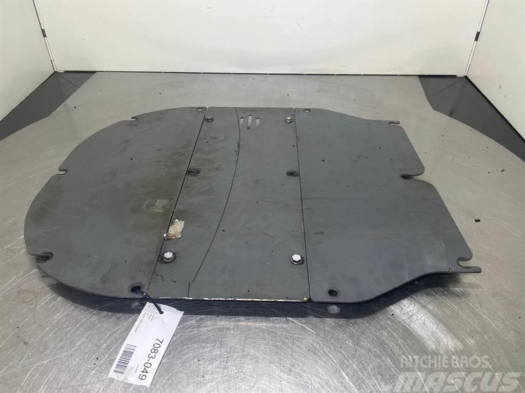 Liebherr A934C-10063344/10063347/10063374-Protective sheet Chassis
