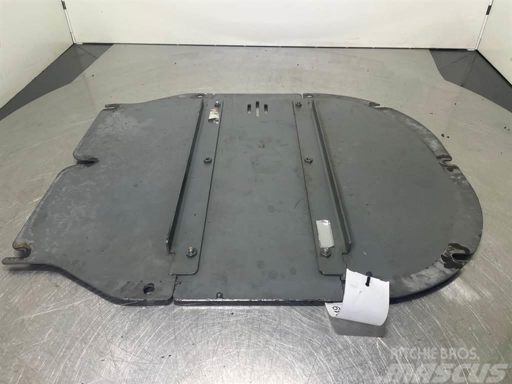 Liebherr A934C-10063344/10063347/10063374-Protective sheet Chassis
