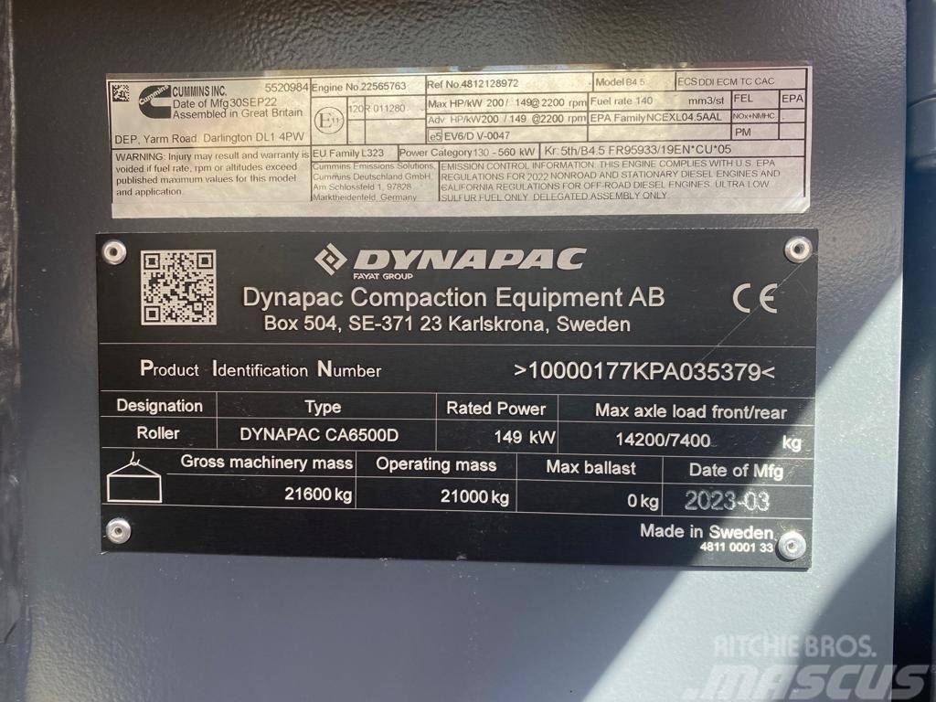 Dynapac CA 6500 D Walzenzüge
