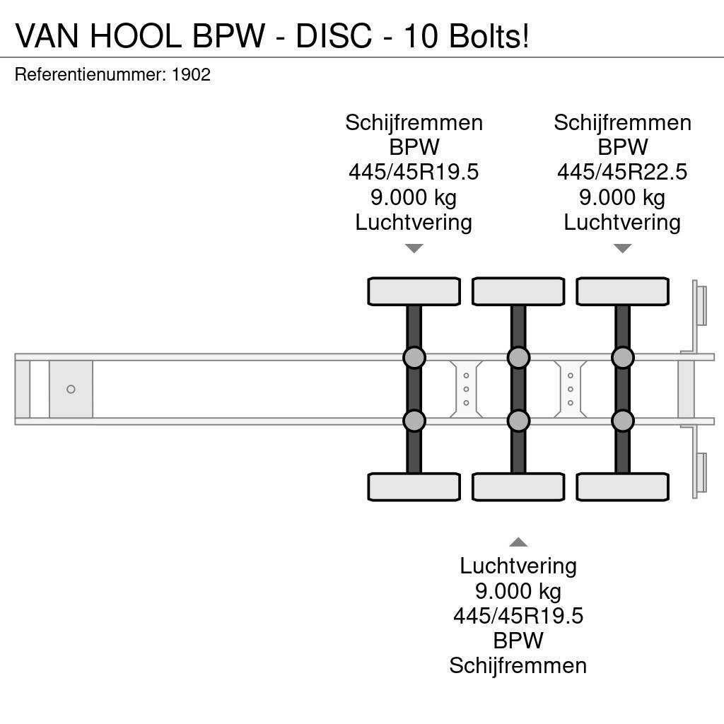 Van Hool BPW - DISC - 10 Bolts! Curtainsiderauflieger