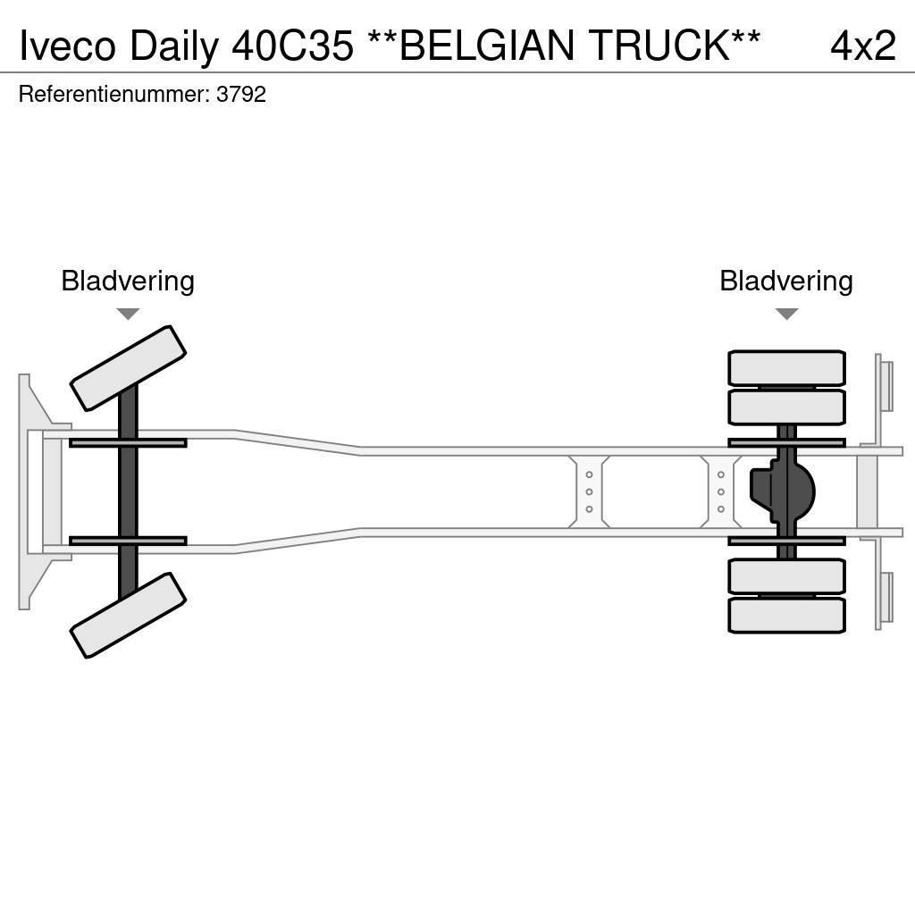 Iveco Daily 40C35 **BELGIAN TRUCK** Kastenaufbau