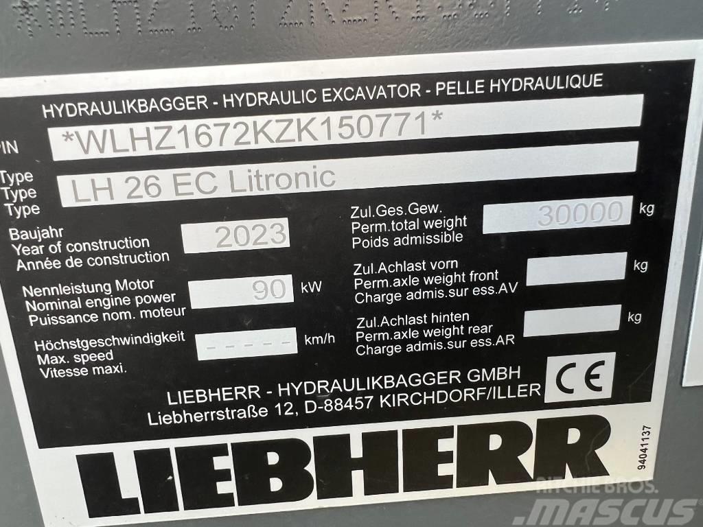 Liebherr LH26 EC Raupenbagger