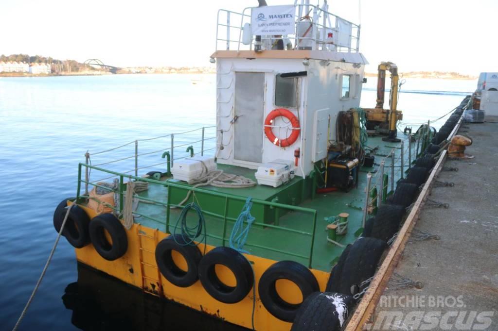  Trimaran Arbeidsbåt Boote / Prahme