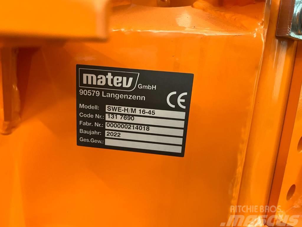  Matev SWE-H/M 16-45 Kompakttraktor-Aufsätze