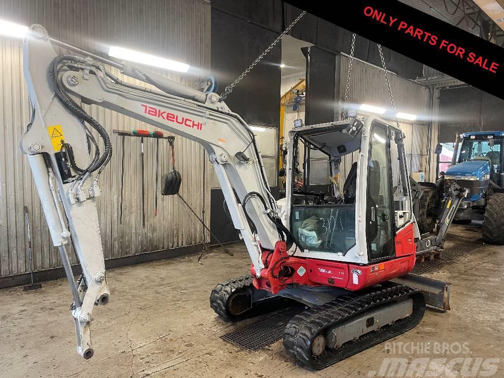 Takeuchi TB240 Dismantled: only spare parts Minibagger < 7t