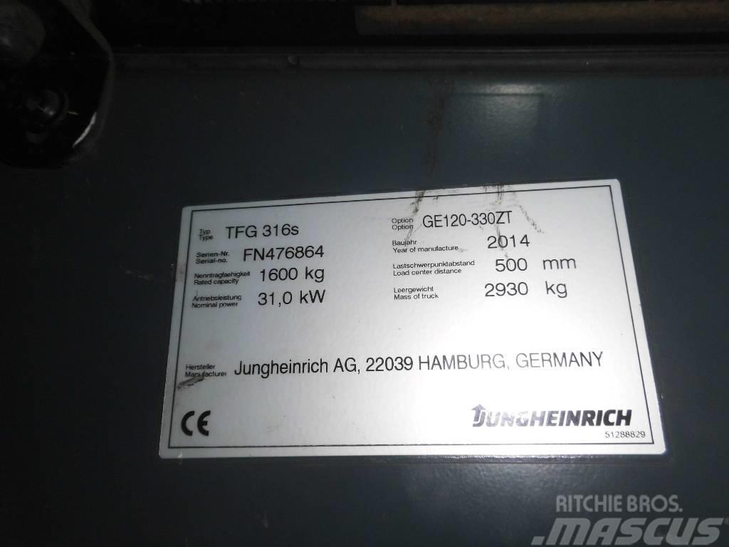 Jungheinrich TFG 316 S Gas Stapler