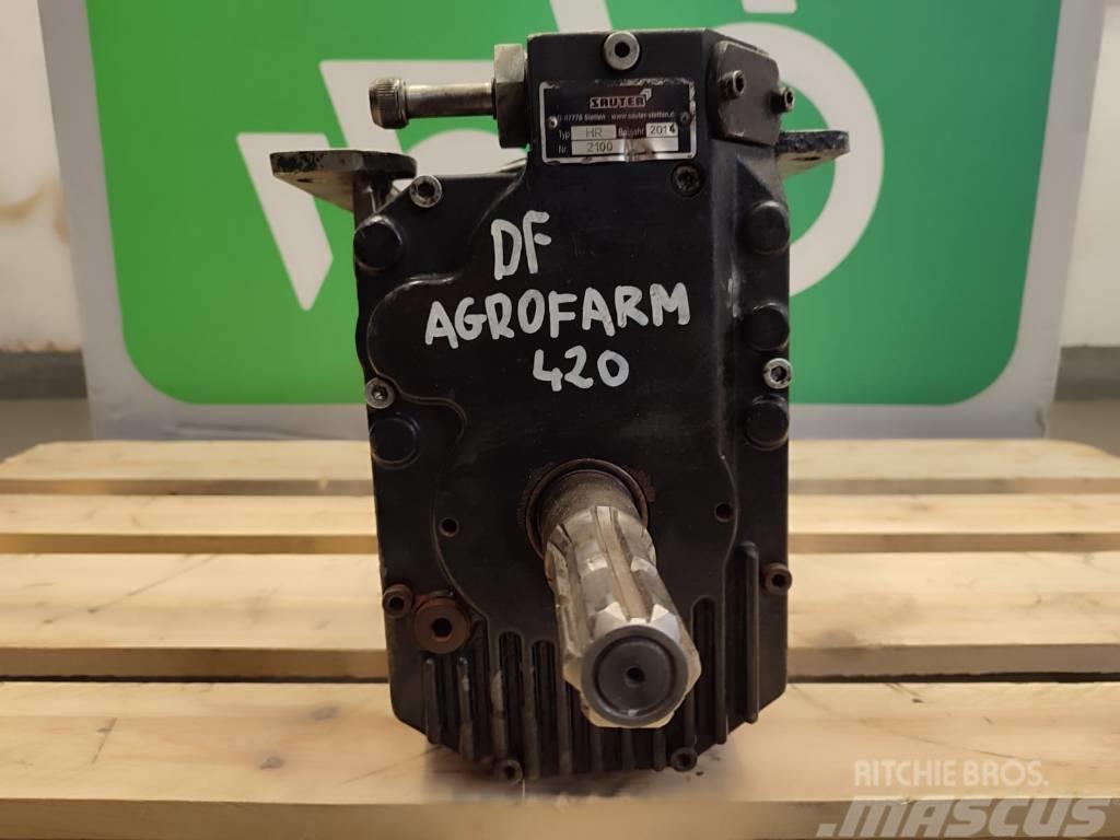 Deutz-Fahr Sauter PTO gearbox,  AGROFARM 420 shaft Getriebe