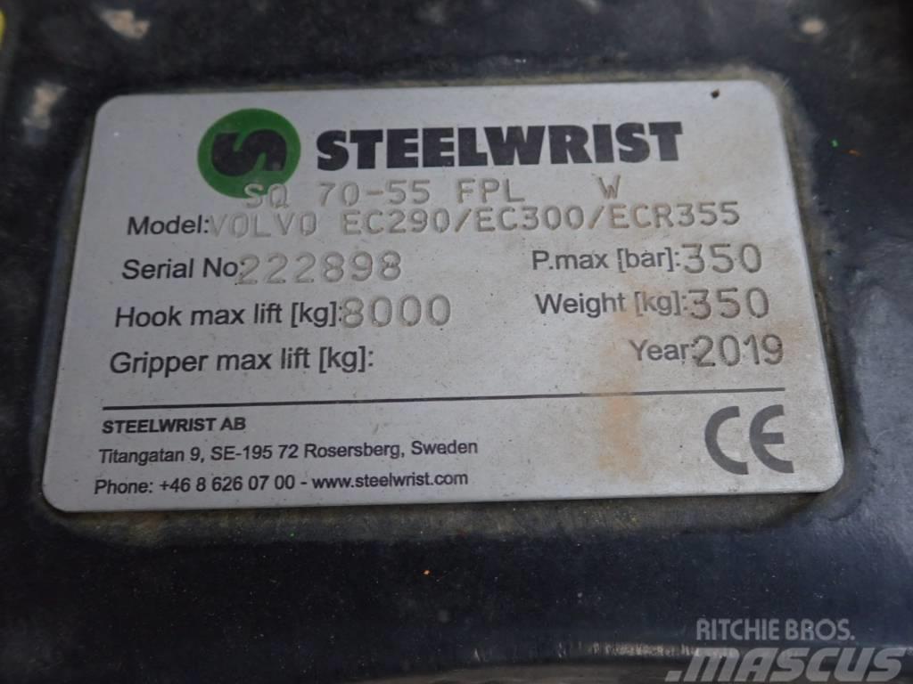 Steelwrist Vollhydr. SW SQ70 passend Volvo EC300 Schnellwechsler