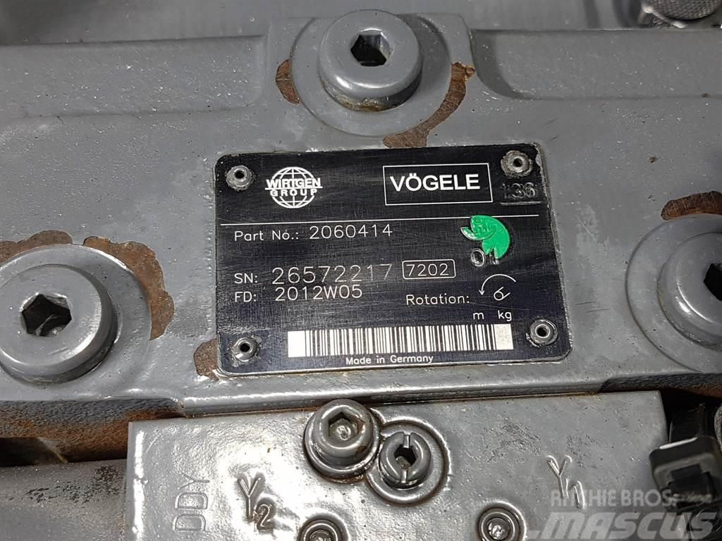 Vögele 2060414 (A10VG45+A10VG28) - Drive pump/Fahrpumpe/R Hydraulik
