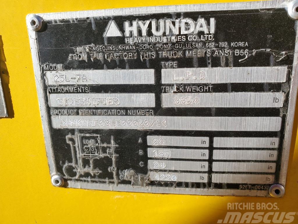Hyundai 25 L-7 A Andere Gabelstapler