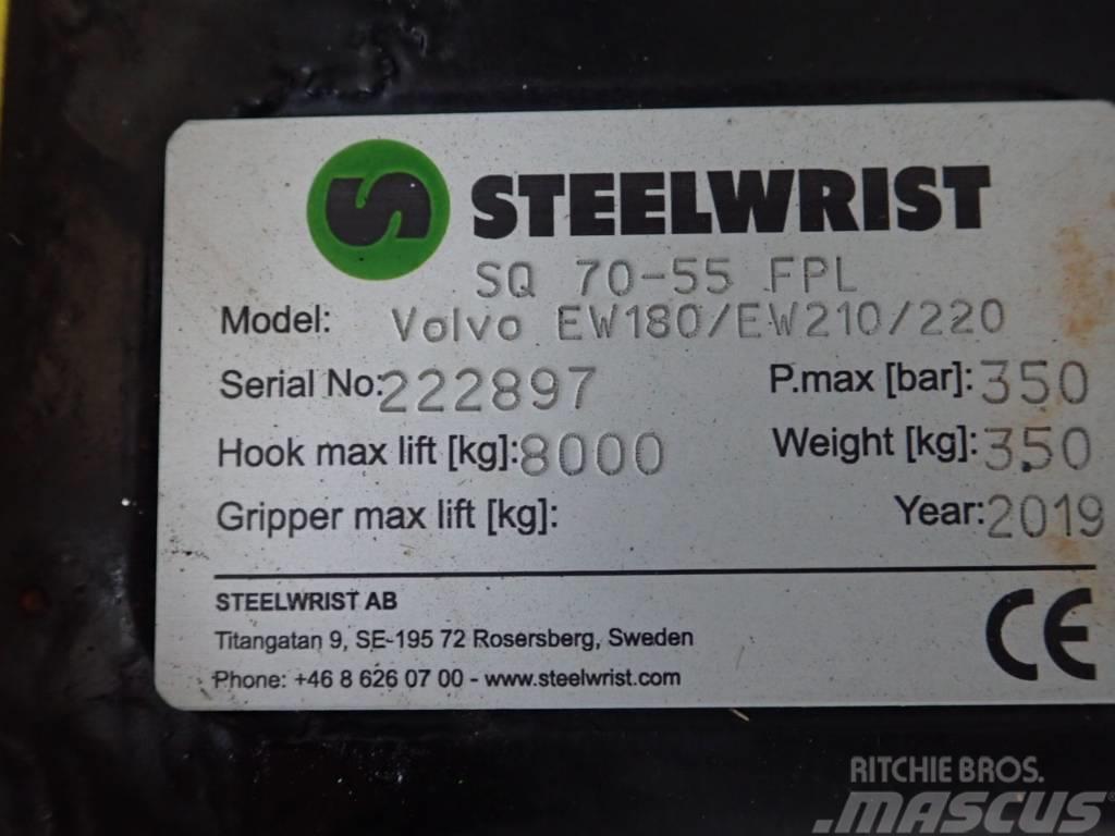 Steelwrist Vollhyd. SW SQ70 FPL passend Volvo EW180 Schnellwechsler